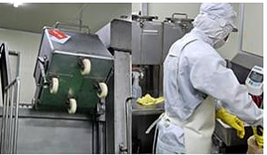 Filling & molding station